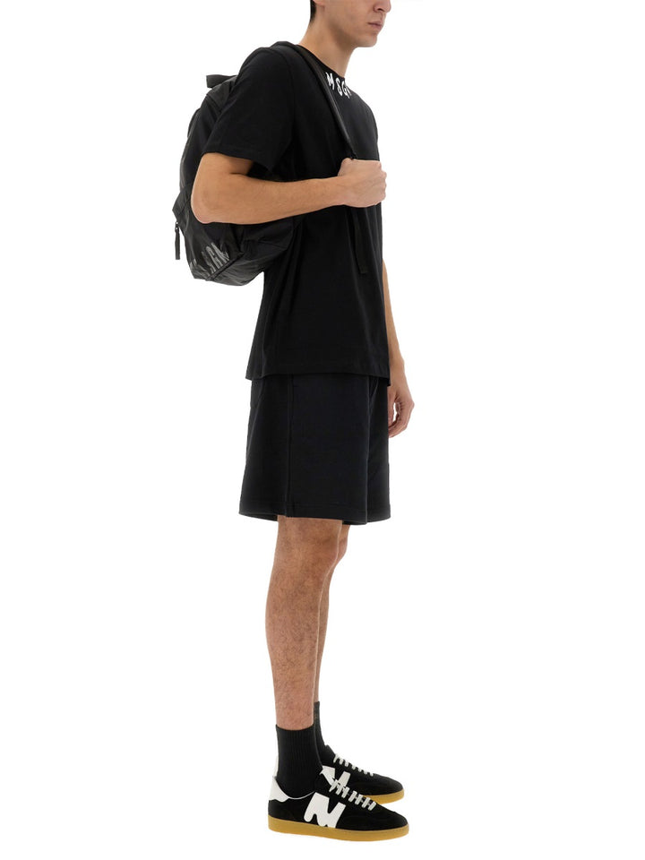 MSGM T shirts - Black | Wanan Luxury
