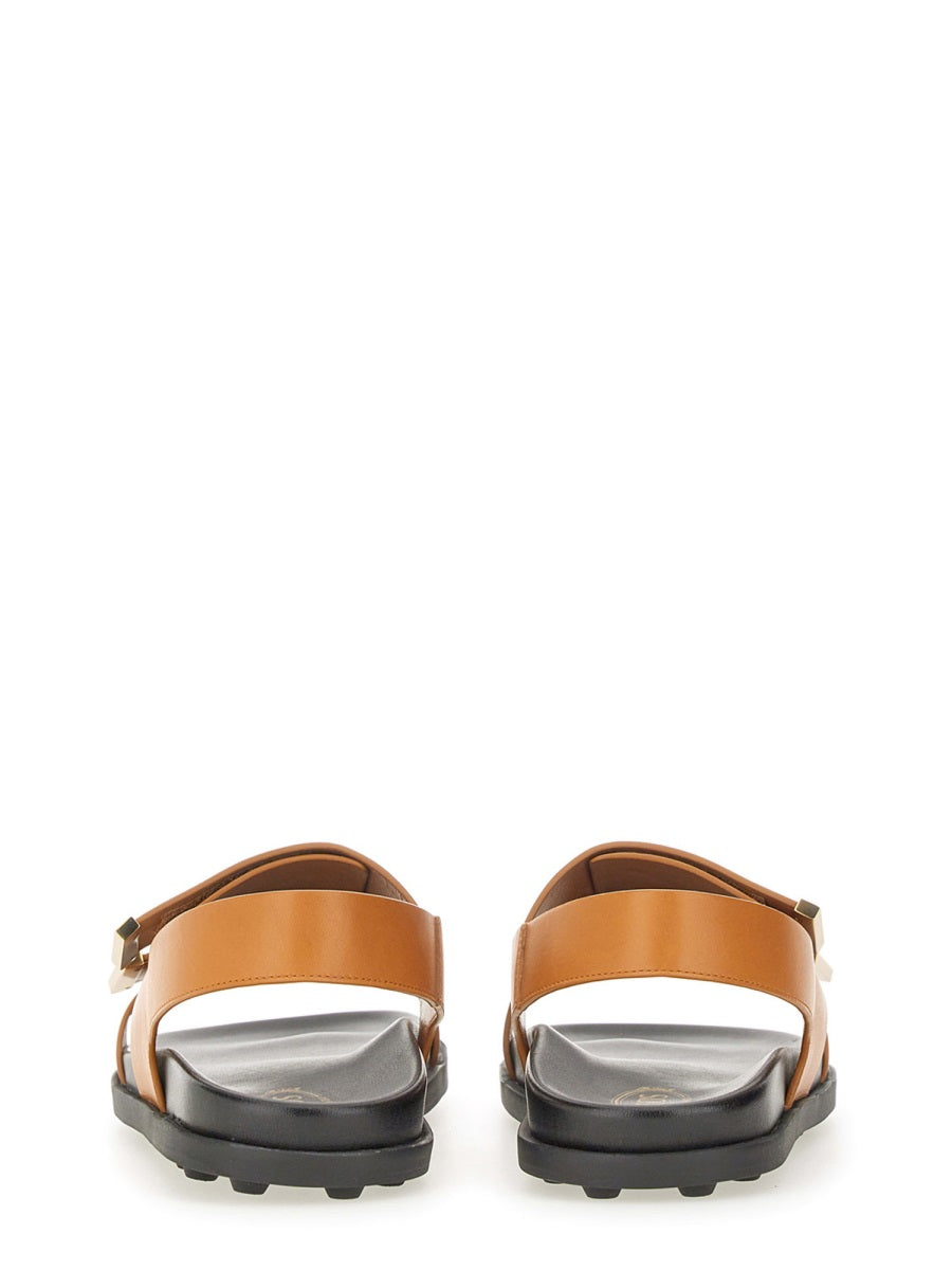 Tod's Sandals - Brown | Wanan Luxury