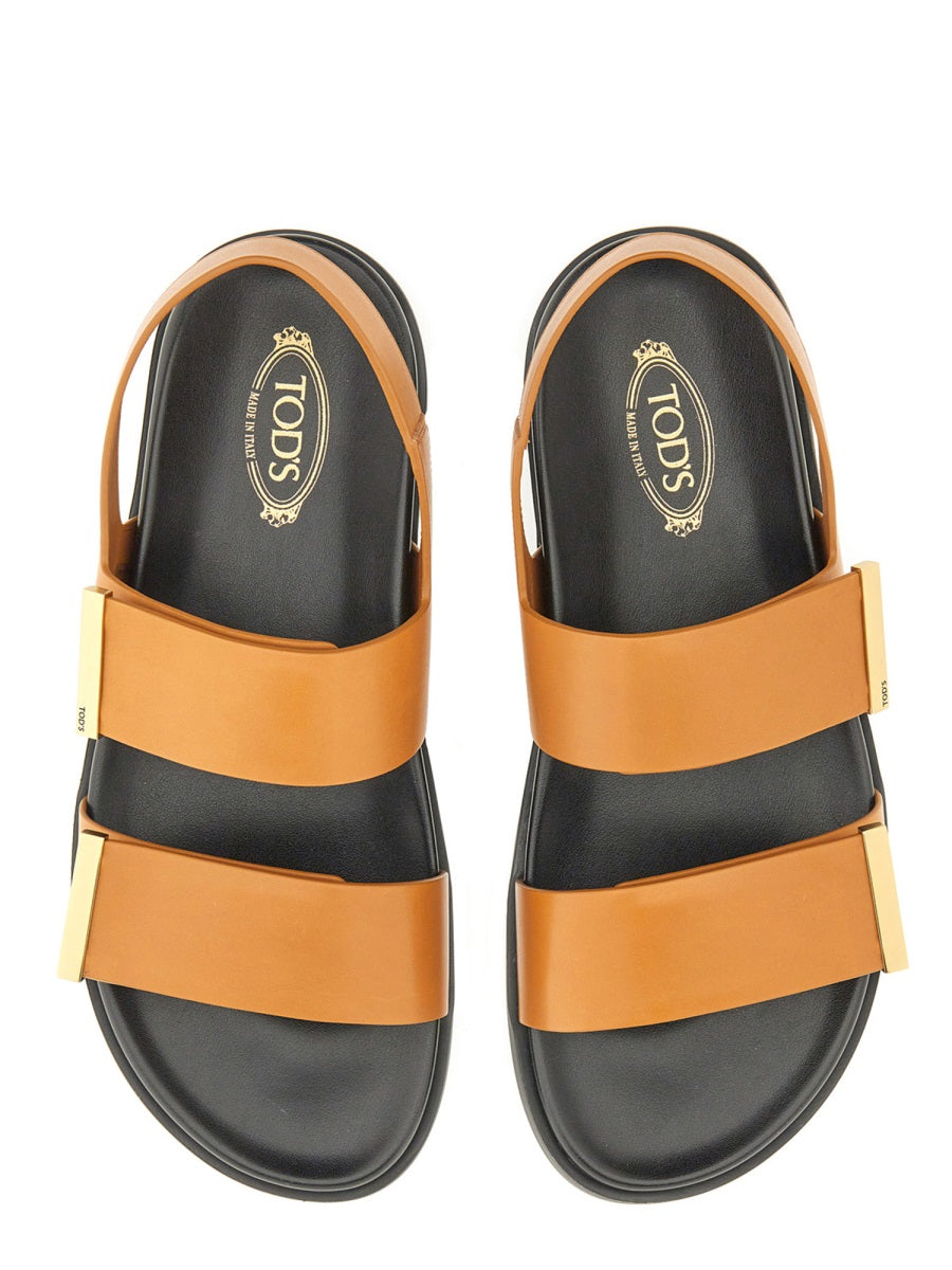 Tod's Sandals - Brown | Wanan Luxury