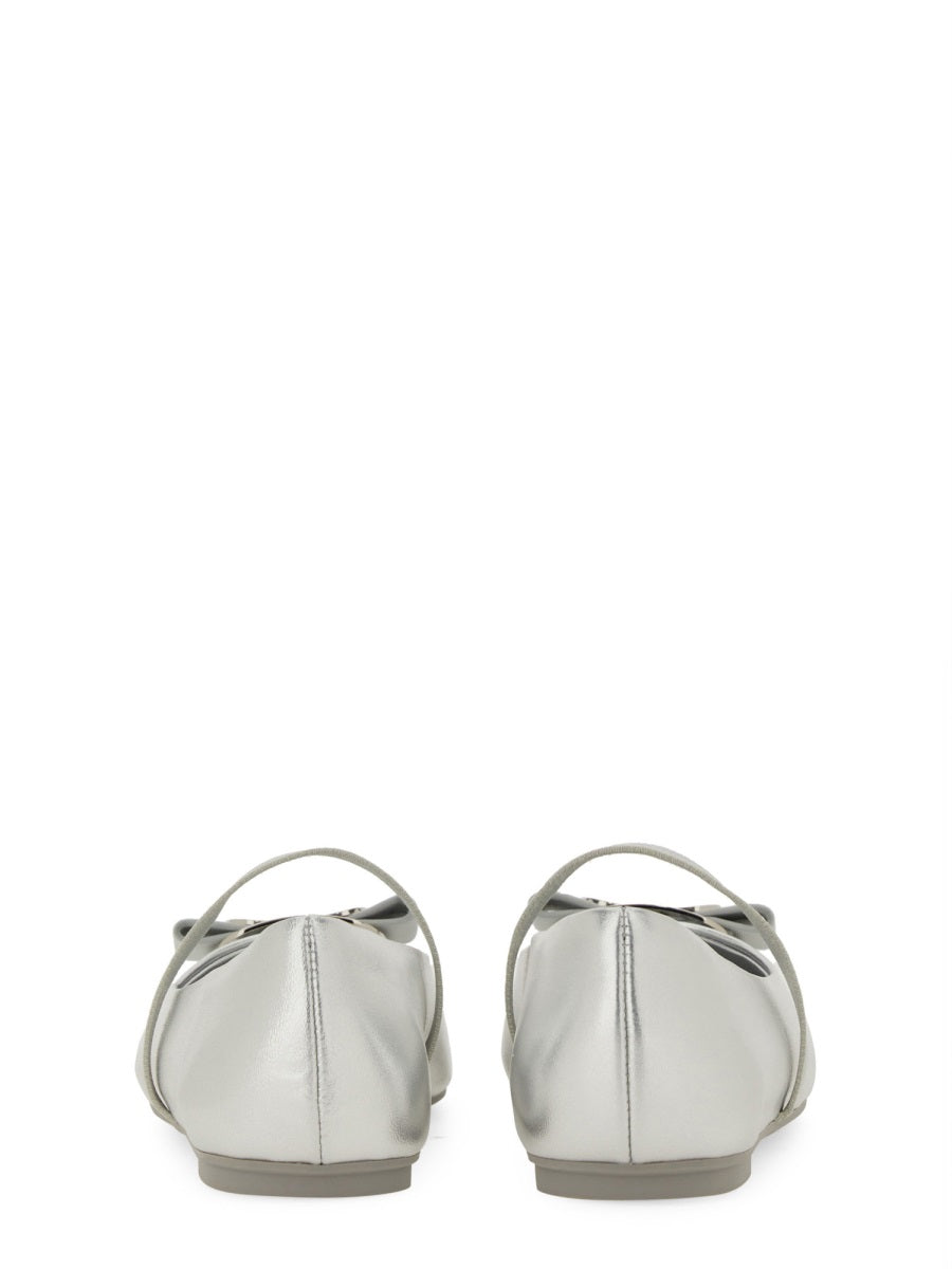 Ferragamo Flat Shoes - Silver | 8b10c45a3c07b9dbc73d769b1d0ddb3d64777ee2