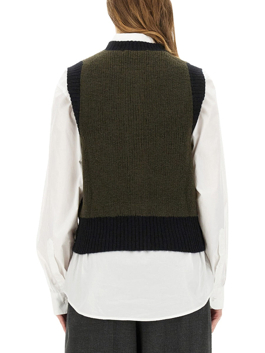 Margaret Howell Gilet - Green | Wanan Luxury