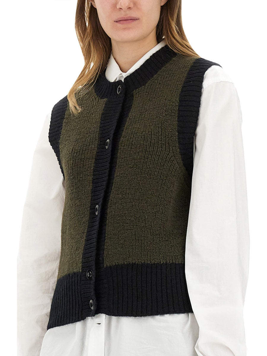 Margaret Howell Gilet - Green | Wanan Luxury