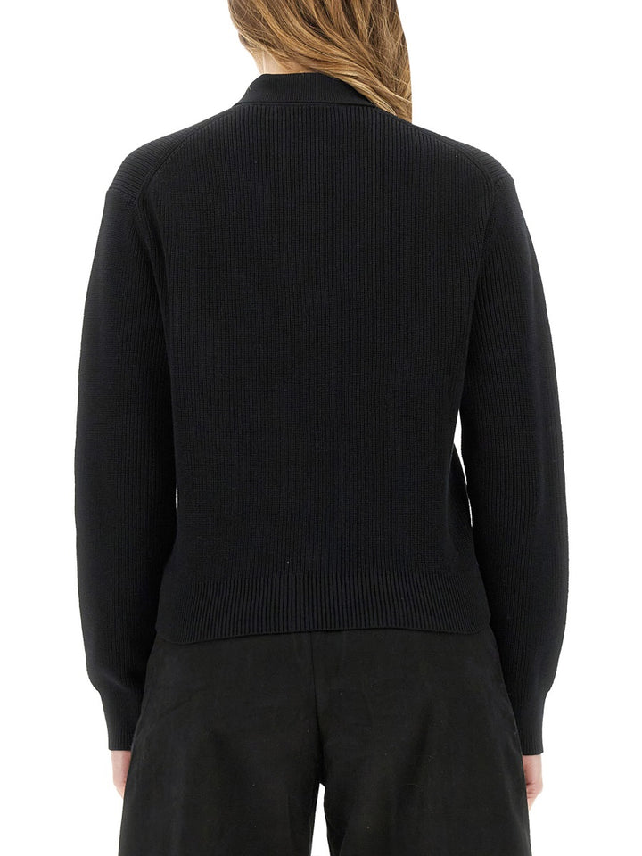 Studio Nicholson Polo - Black | Wanan Luxury