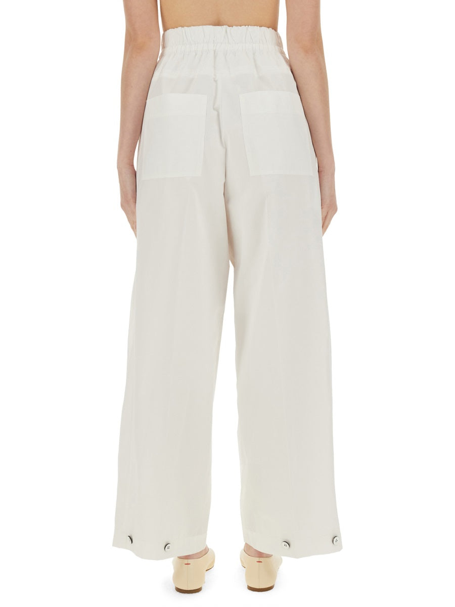 Jil Sander Pants - White | fa0b7cfc9ce895273a47b37f6b574746bae7d053