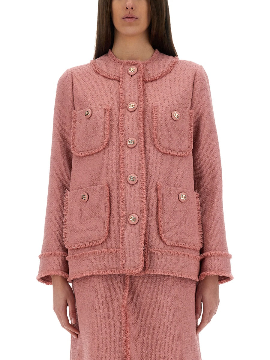 Dolce & Gabbana Jackets - Pink | Wanan Luxury
