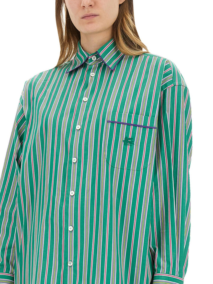 Etro Shirts - Green | Wanan Luxury