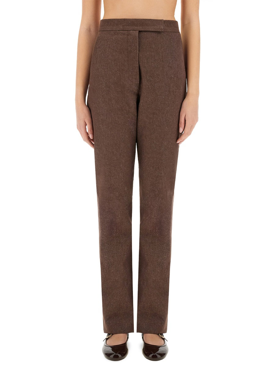 Max Mara Pants - Brown | 8f7b4e872103c91d156090a732d238e03626d121