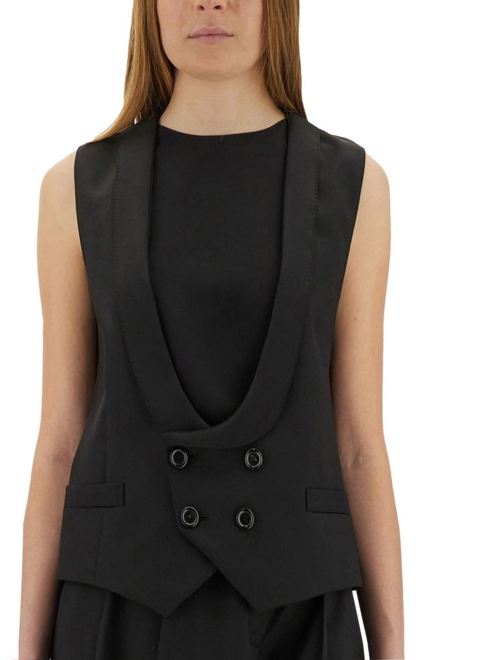 Moschino Gilet - Black | Wanan Luxury