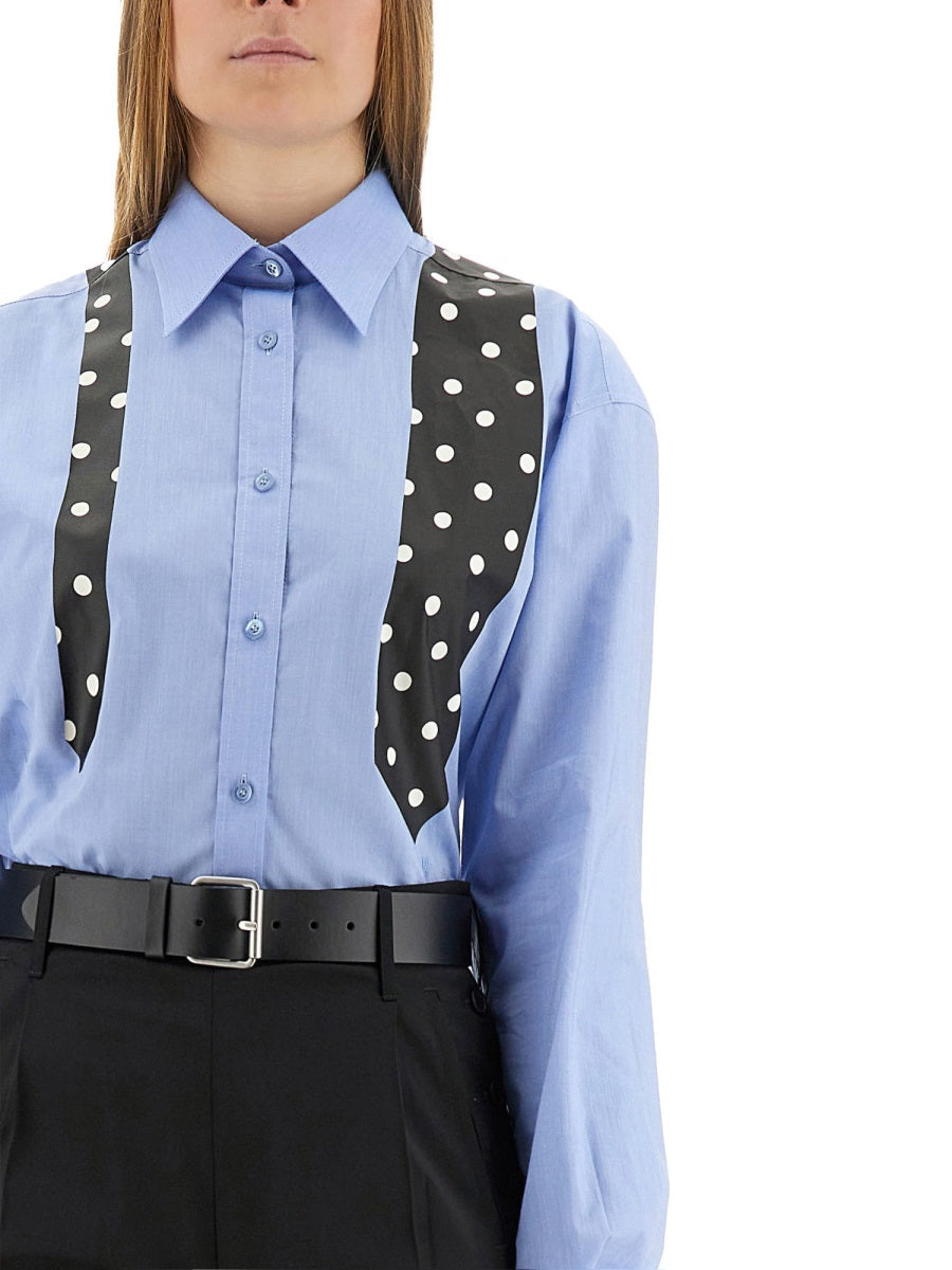 Moschino Shirts - White, Light Blue | Wanan Luxury