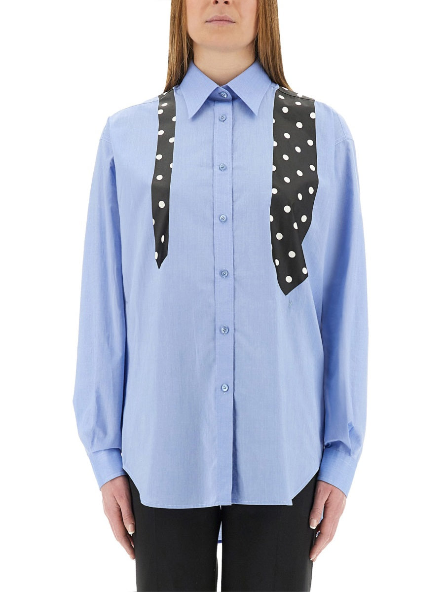 Moschino Shirts - White, Light Blue | Wanan Luxury