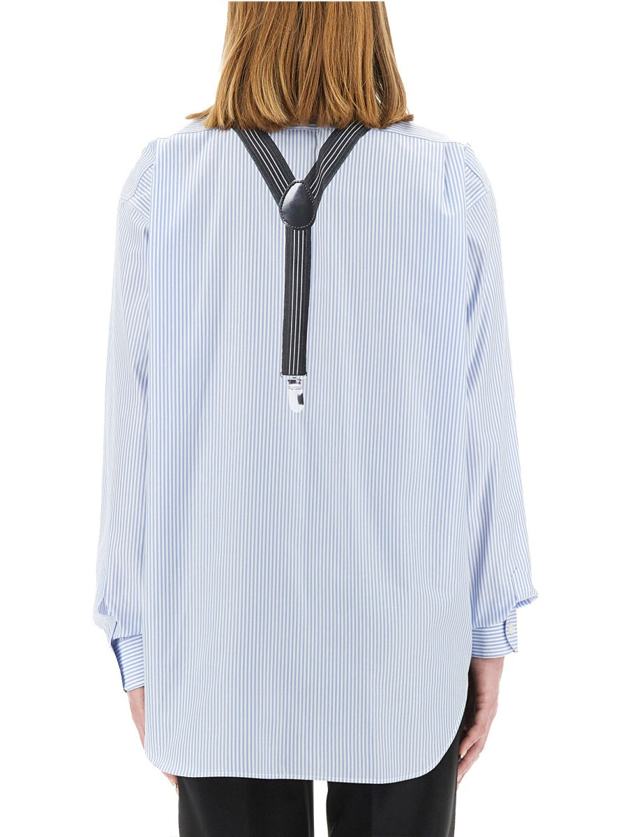 Moschino Shirts - White, Light Blue | Wanan Luxury