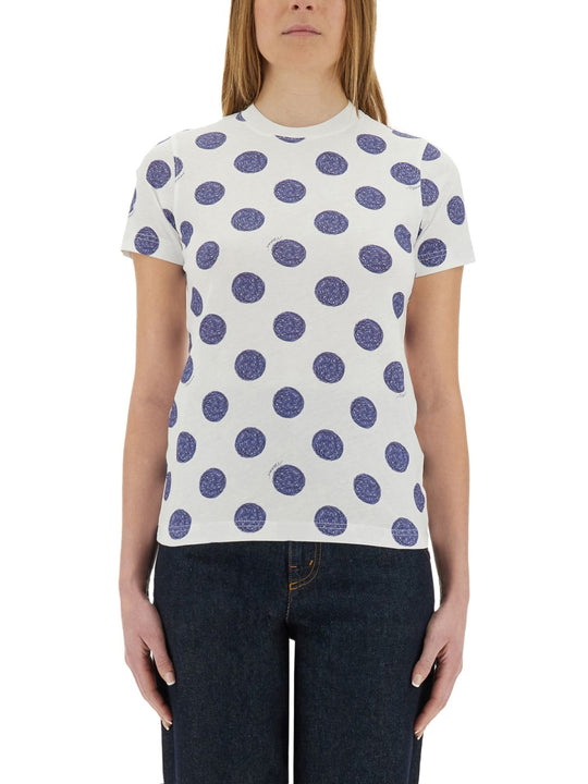 "Ballpoint Pen Polka Dots" T-Shirt