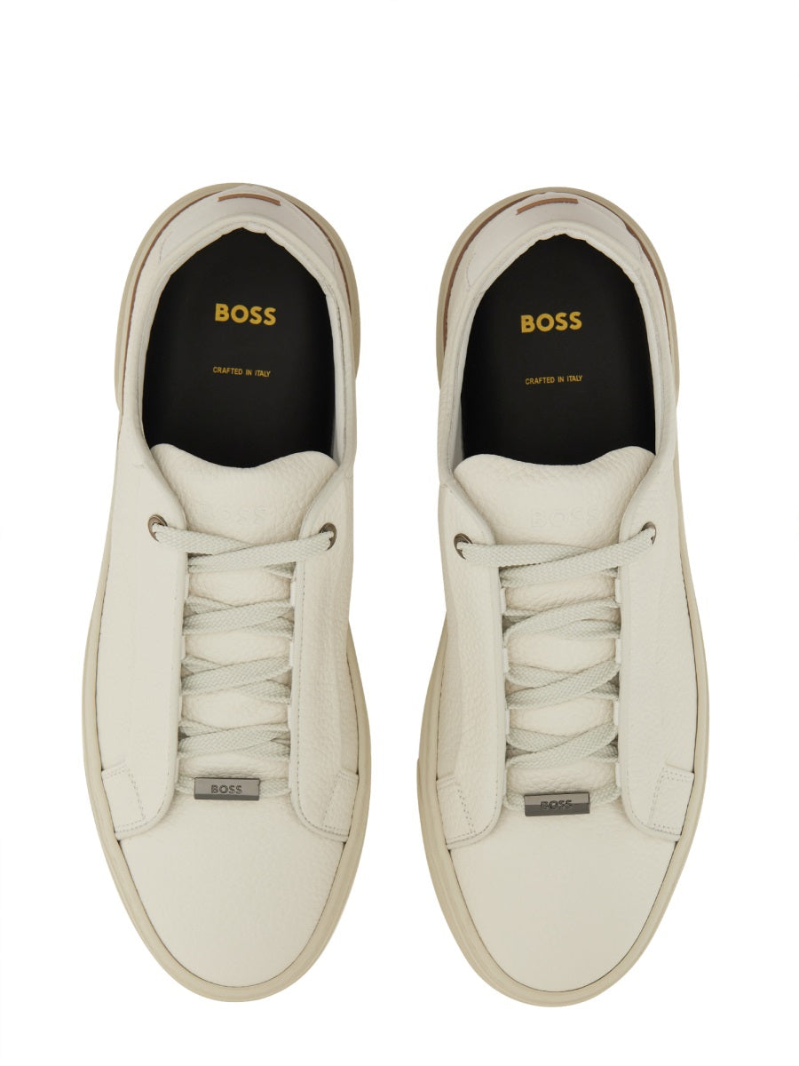 Boss Sneakers - White | Wanan Luxury