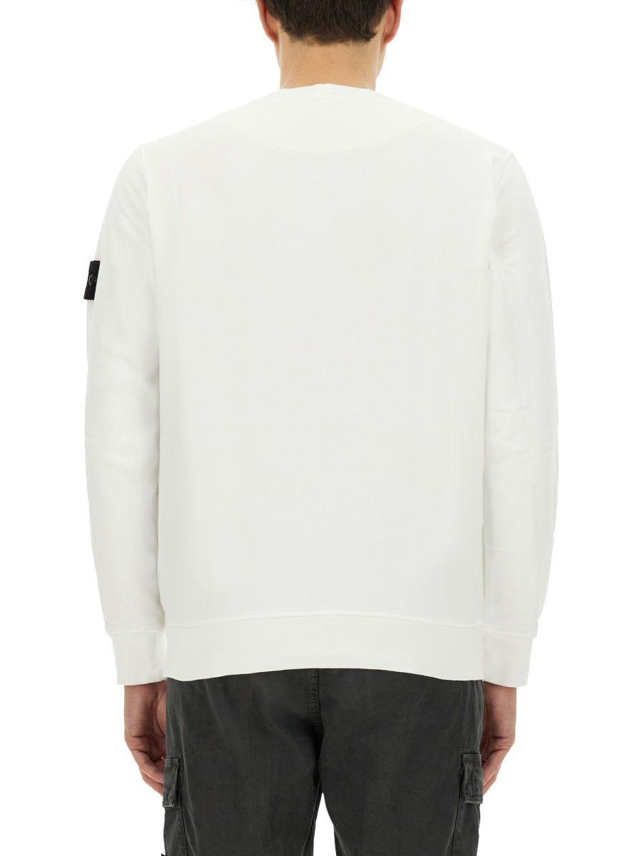 Stone Island Sweatshirts - White | Wanan Luxury