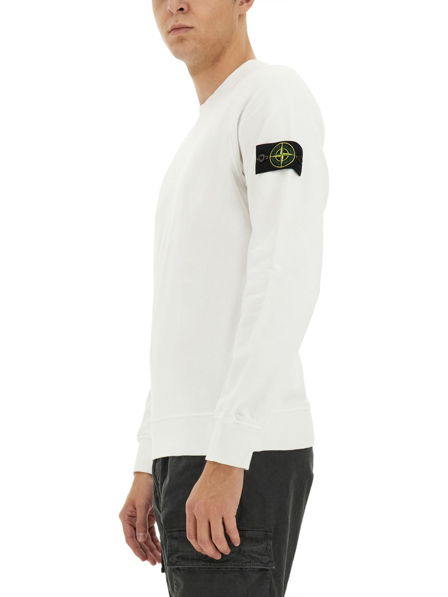 Stone Island Sweatshirts - White | Wanan Luxury