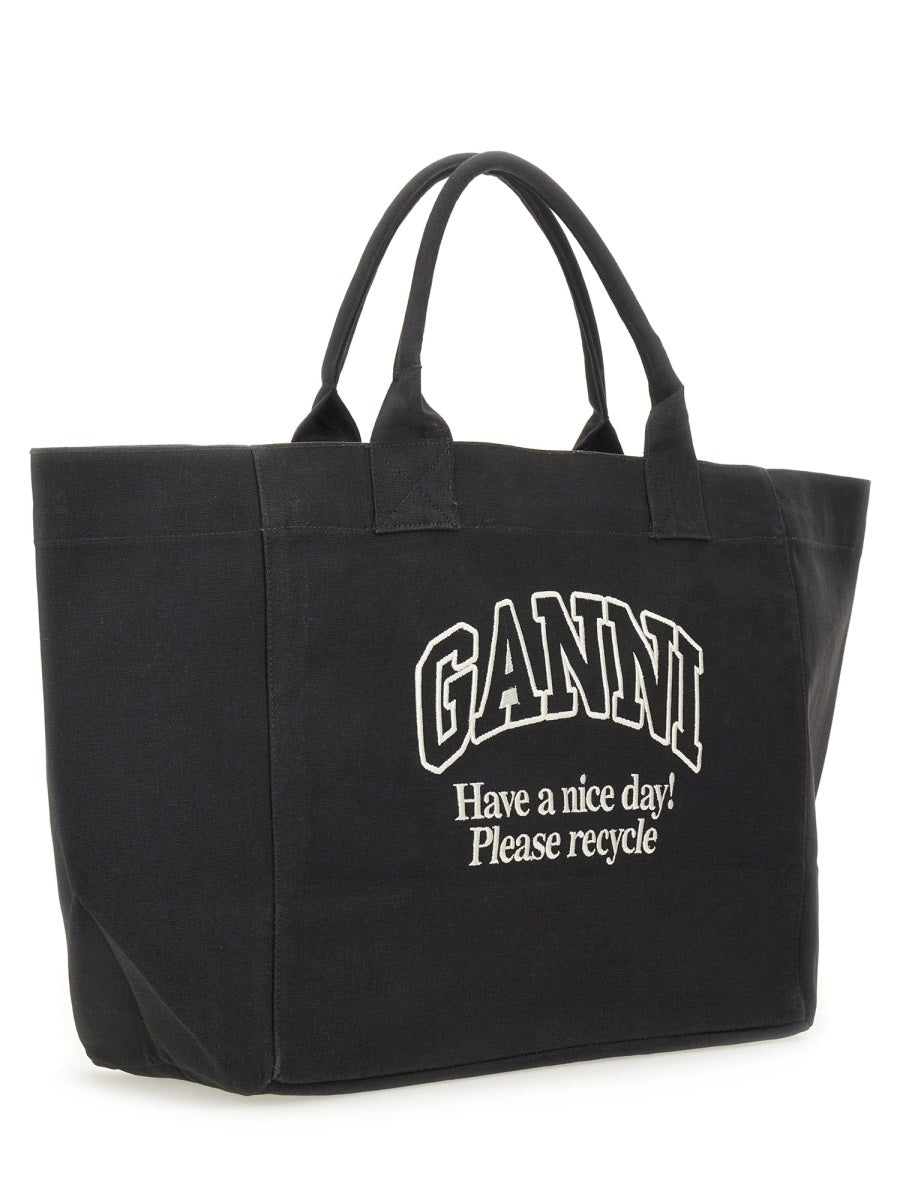 Ganni Hand Bags - Grey | Wanan Luxury