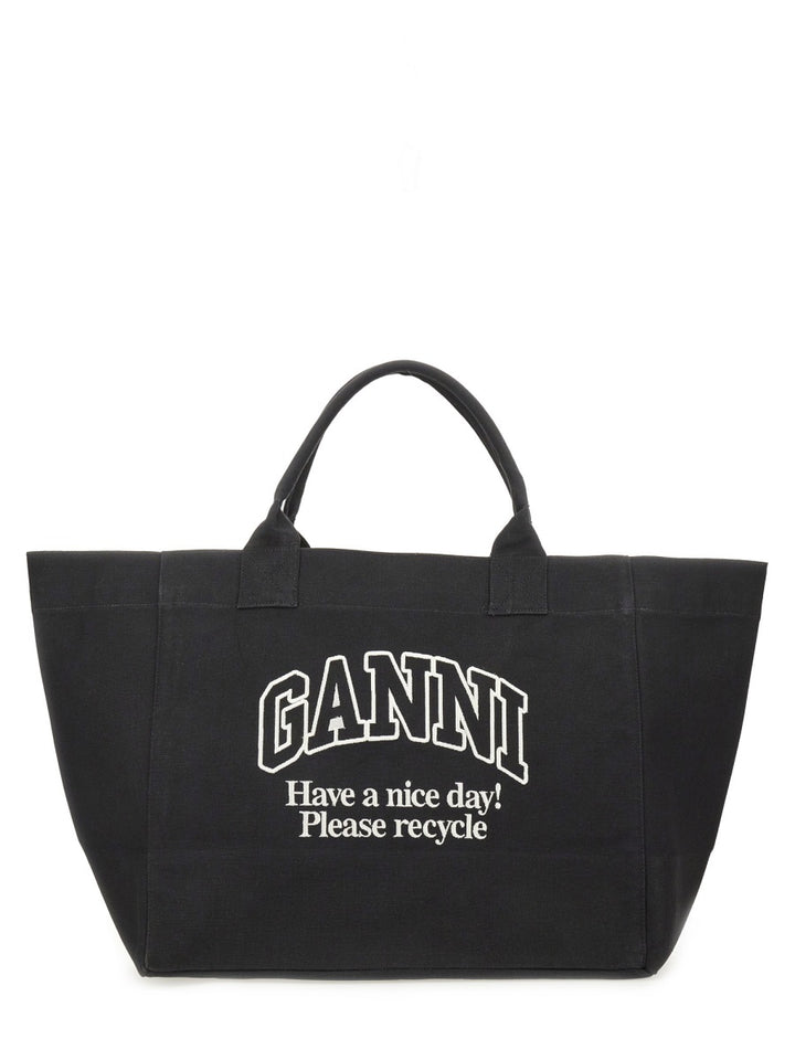 Ganni Hand Bags - Grey | Wanan Luxury