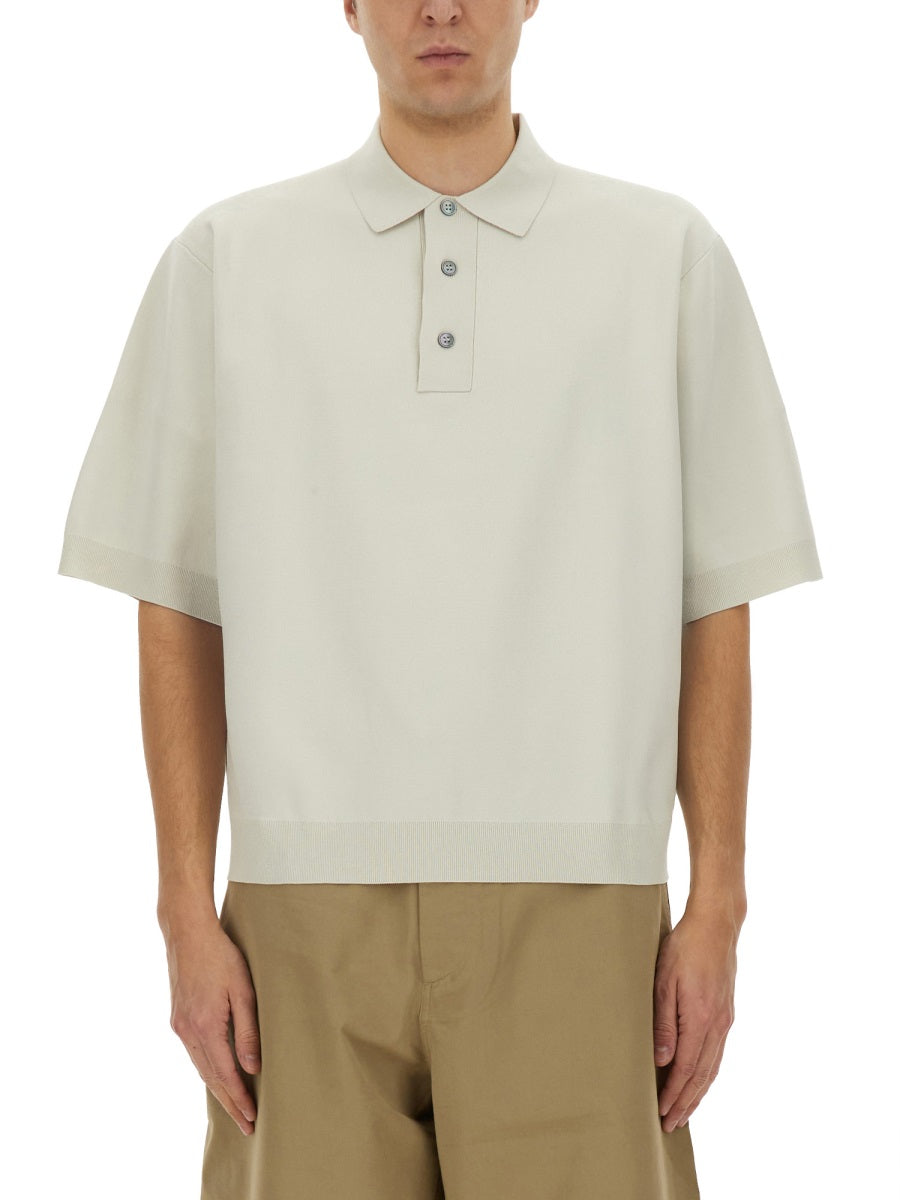 Studio Nicholson Polo - White | Wanan Luxury