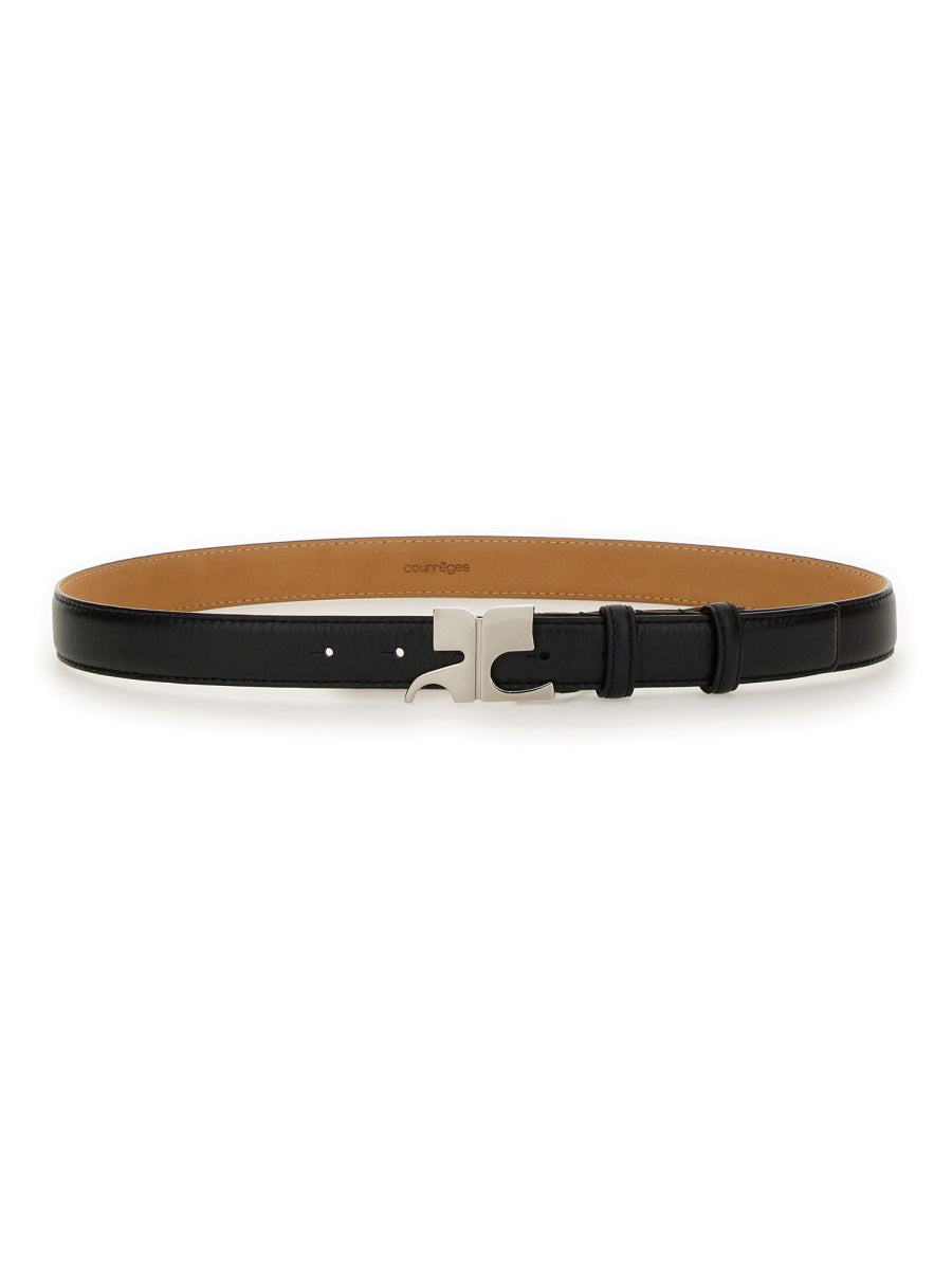 Courrèges Belts - Black | Wanan Luxury