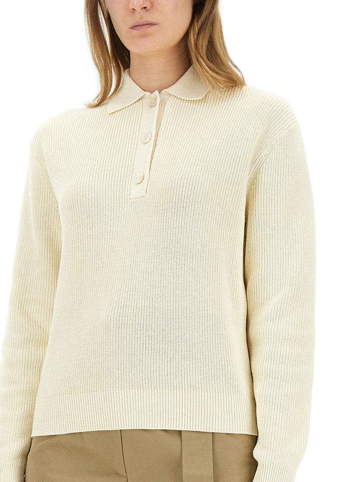 Studio Nicholson Polo - White | Wanan Luxury