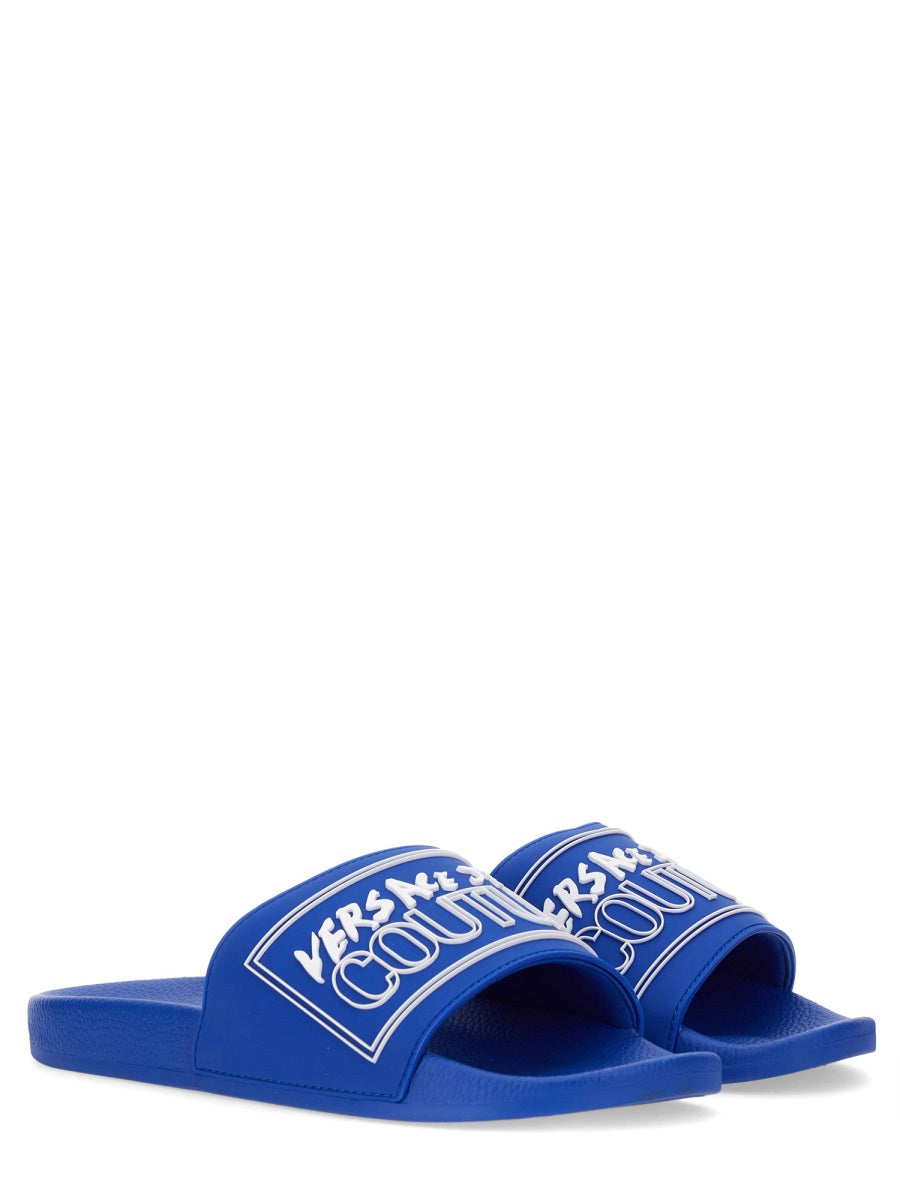 Versace Jeans Couture Sandals - Blue | Wanan Luxury