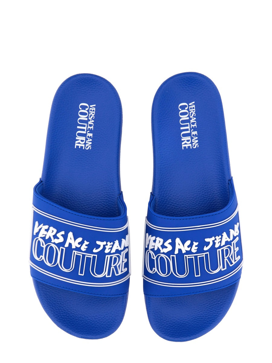 Versace Jeans Couture Sandals - Blue | Wanan Luxury