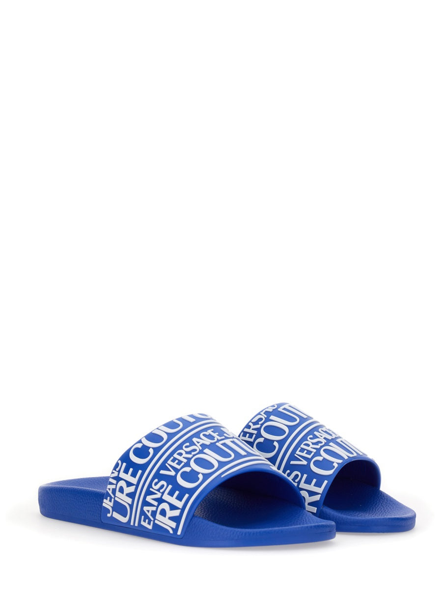 Versace Jeans Couture Sandals - Blue | Wanan Luxury