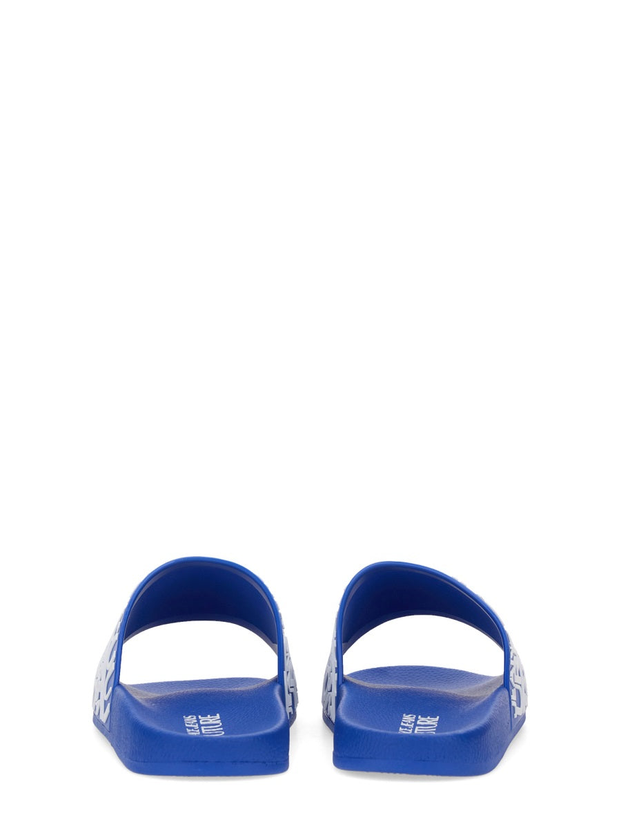Versace Jeans Couture Sandals - Blue | Wanan Luxury
