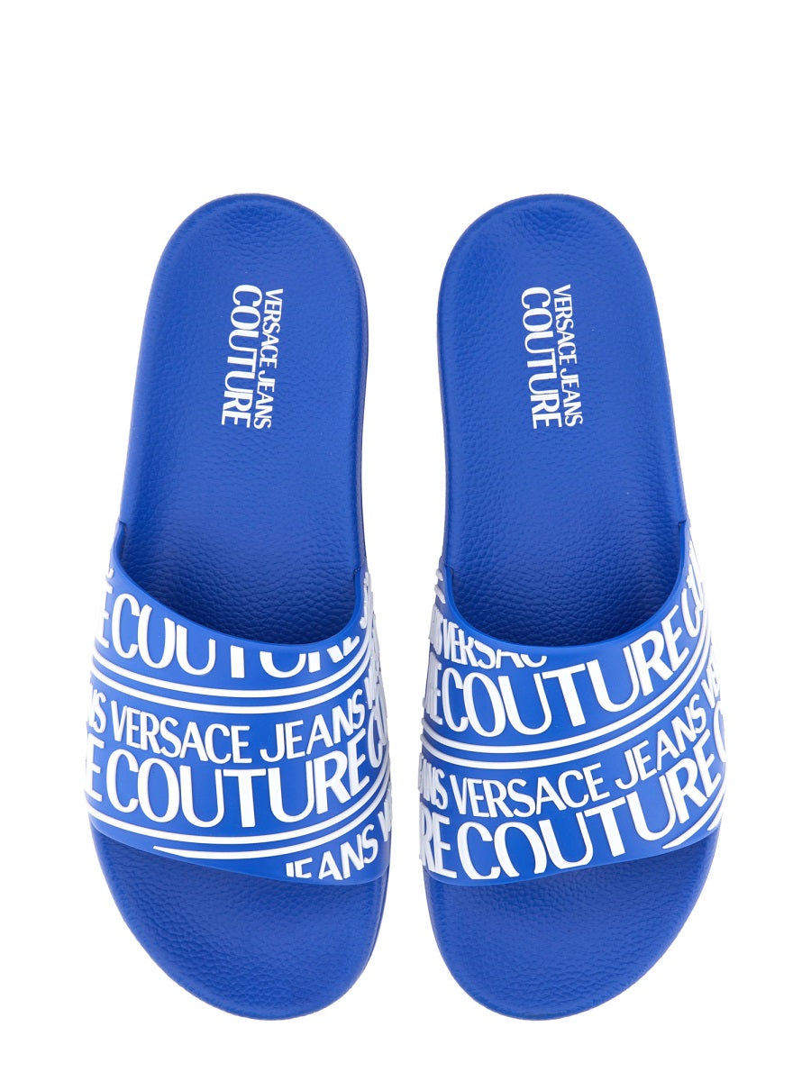 Versace Jeans Couture Sandals - Blue | Wanan Luxury