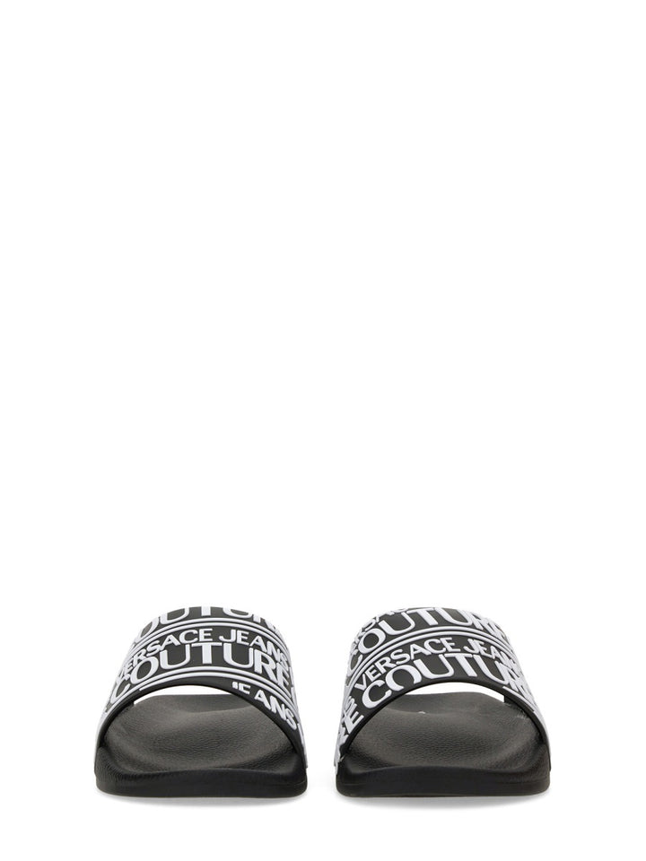 Versace Jeans Couture Sandals - Black | Wanan Luxury