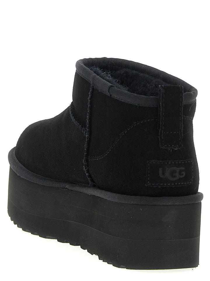 Ugg Classic Ultra Mini Platform Boots and Ankle Boots - Black | d33f8e1e7a6933801070c02cda699a62c330e633