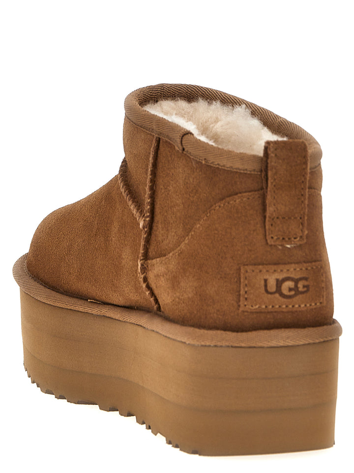 Ugg Classic Ultra Mini Platform Boots and Ankle Boots - Brown | 4a90ba071f9e8ac4c09f6bde3d9c43efce2849ed