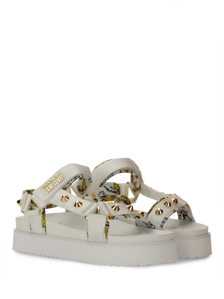 Versace Jeans Couture Sandals - White | Wanan Luxury