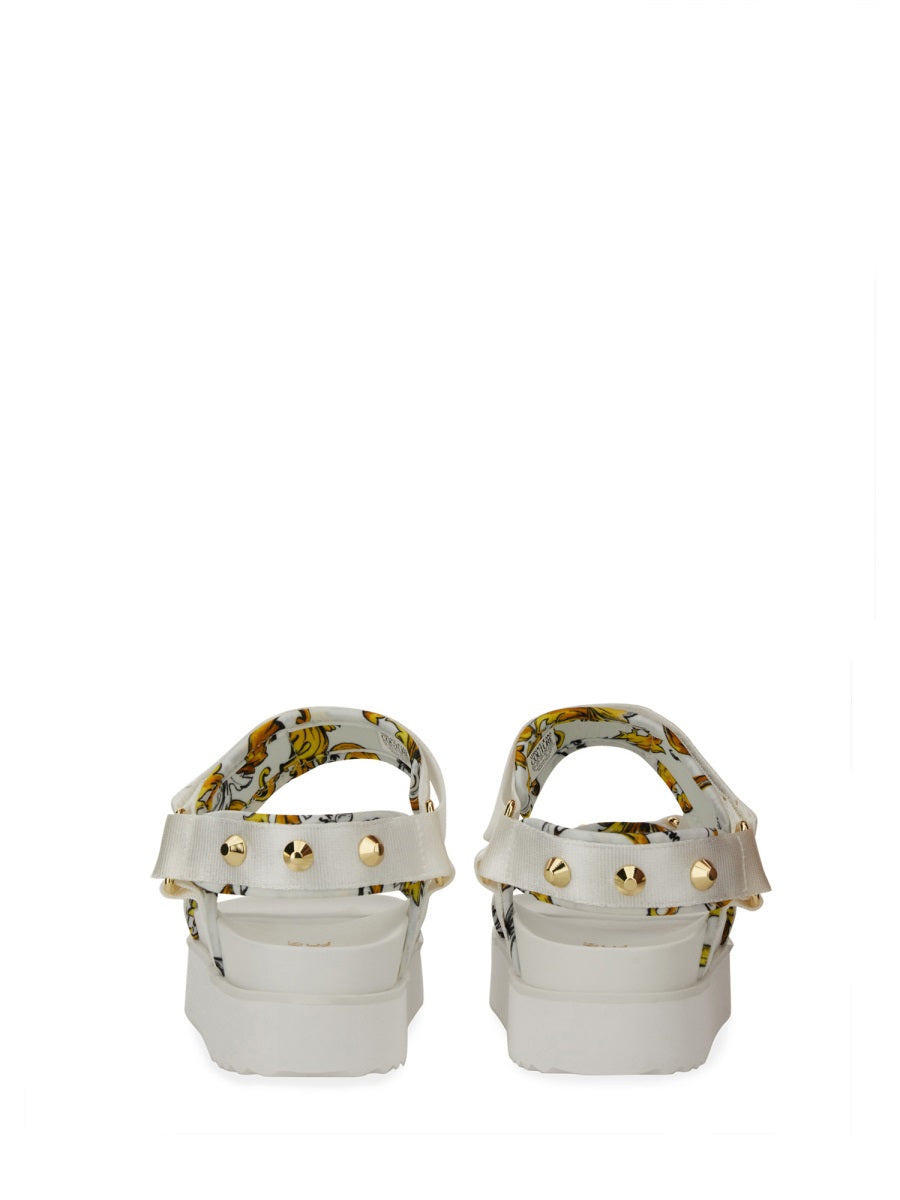 Versace Jeans Couture Sandals - White | Wanan Luxury