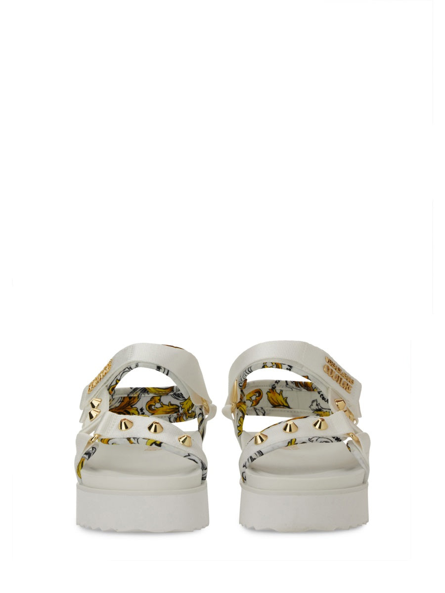 Versace Jeans Couture Sandals - White | Wanan Luxury
