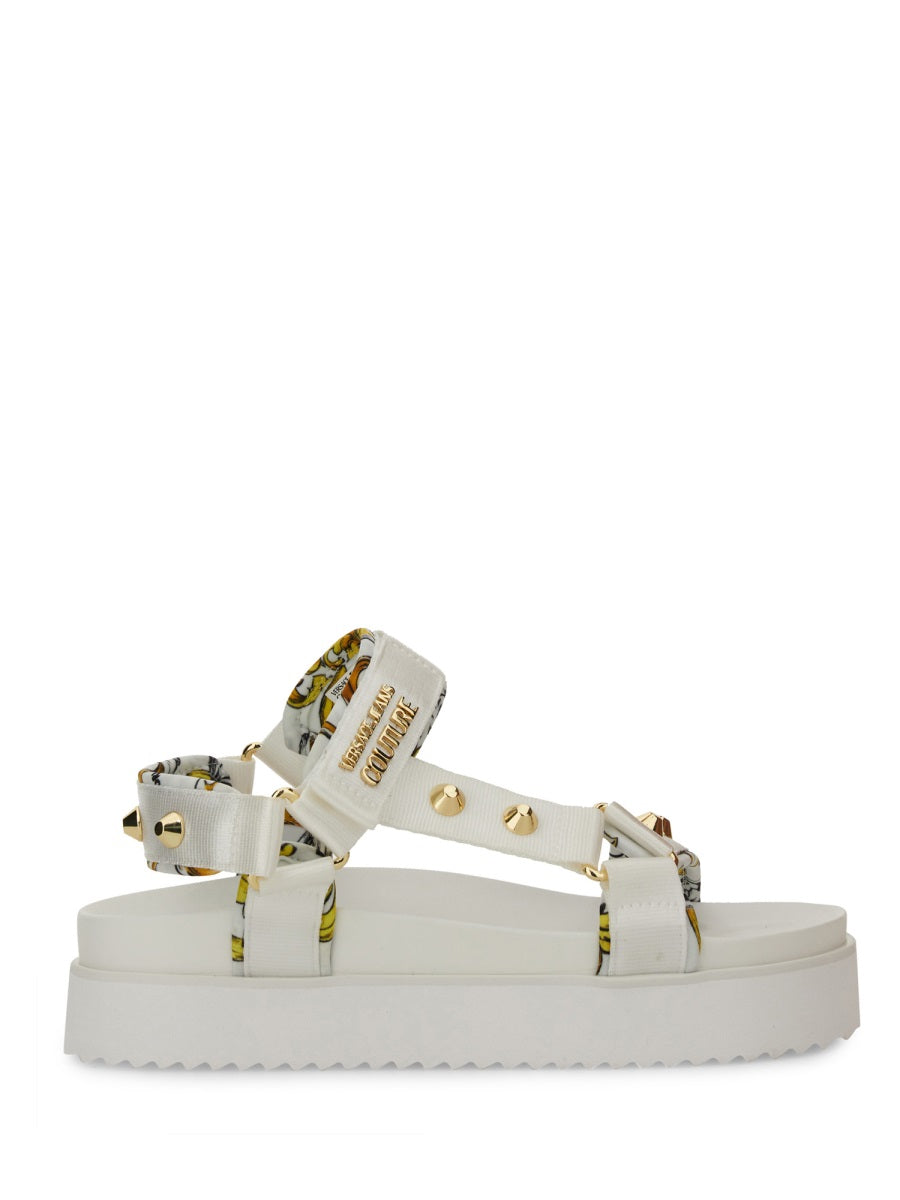 Versace Jeans Couture Sandals - White | Wanan Luxury