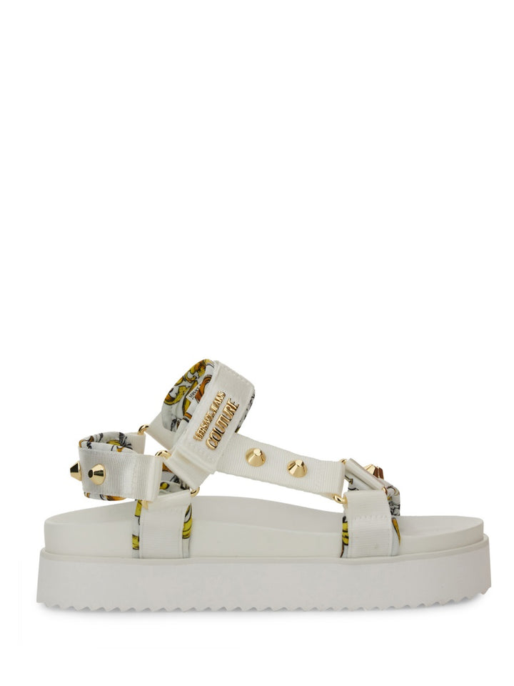 Versace Jeans Couture Sandals - White | Wanan Luxury