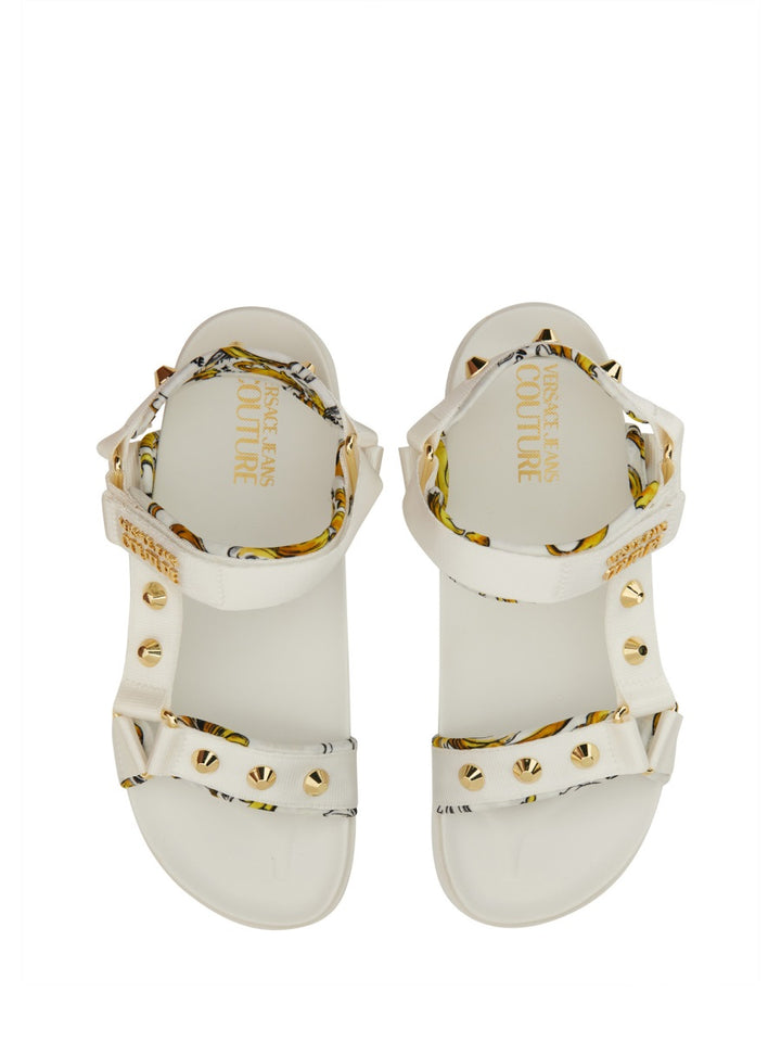 Versace Jeans Couture Sandals - White | Wanan Luxury