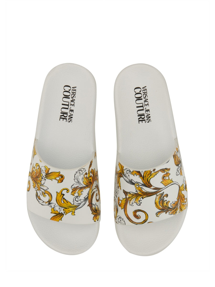 Versace Jeans Couture Sandals - White | Wanan Luxury