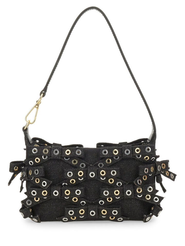 Ganni Shoulder Bags - Black | Wanan Luxury