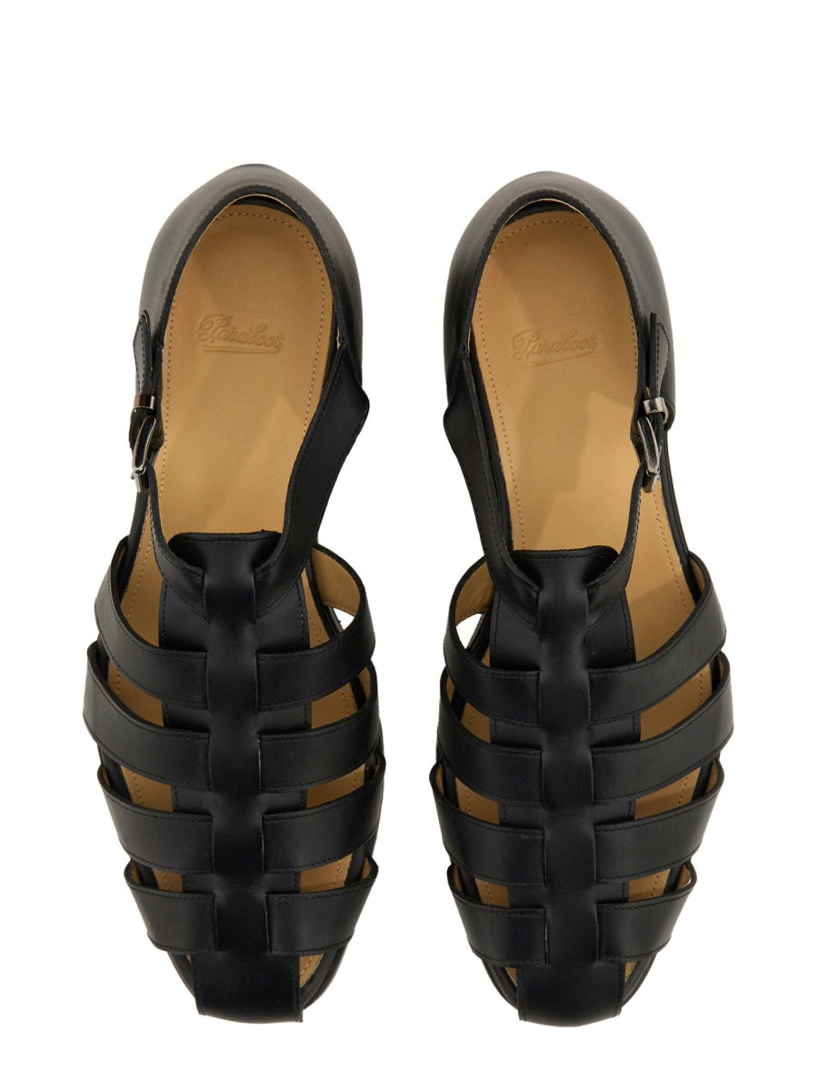 Paraboot Sandals - Black | Wanan Luxury