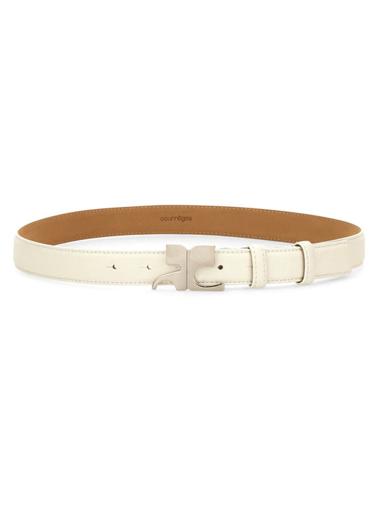 Leather "Ac" Belt