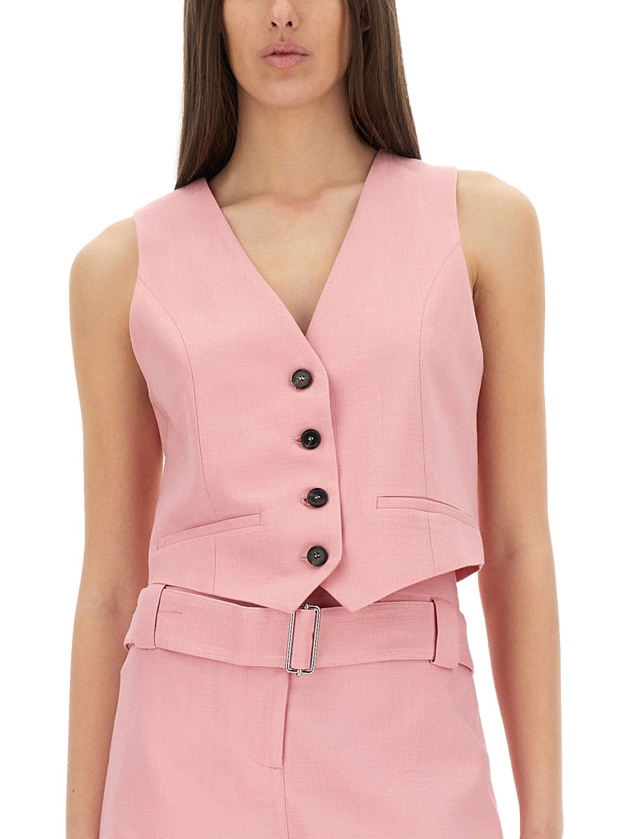 MSGM Gilet - Pink | Wanan Luxury