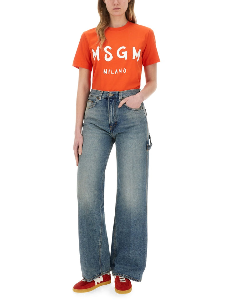 MSGM T shirts - Red | Wanan Luxury
