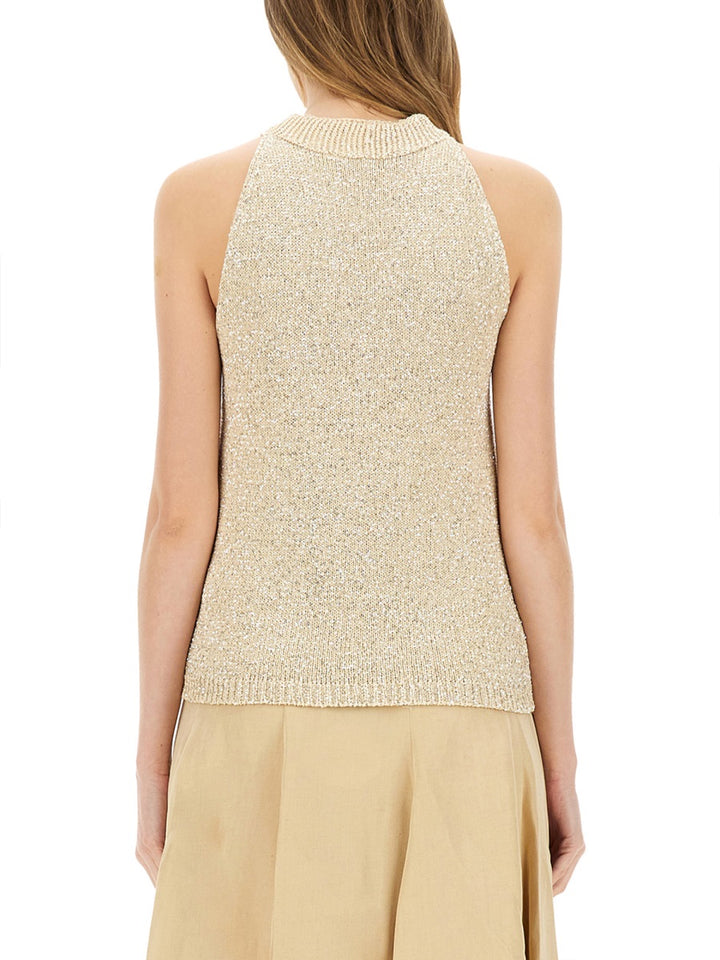 Fabiana Filippi Tops - Beige | Wanan Luxury