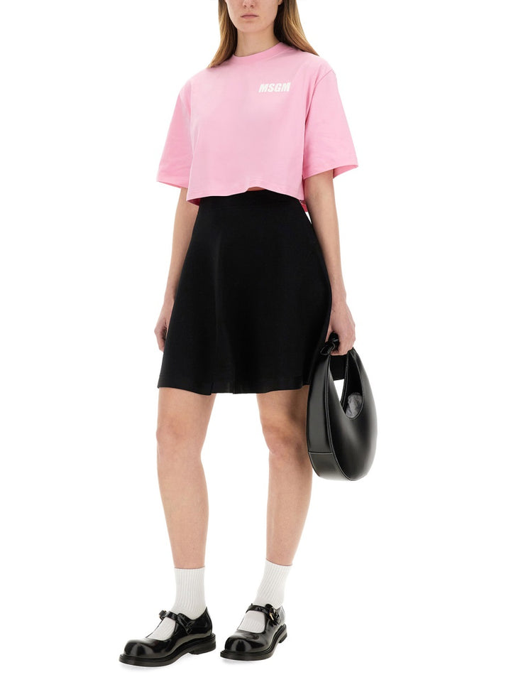 MSGM T shirts - Pink | Wanan Luxury