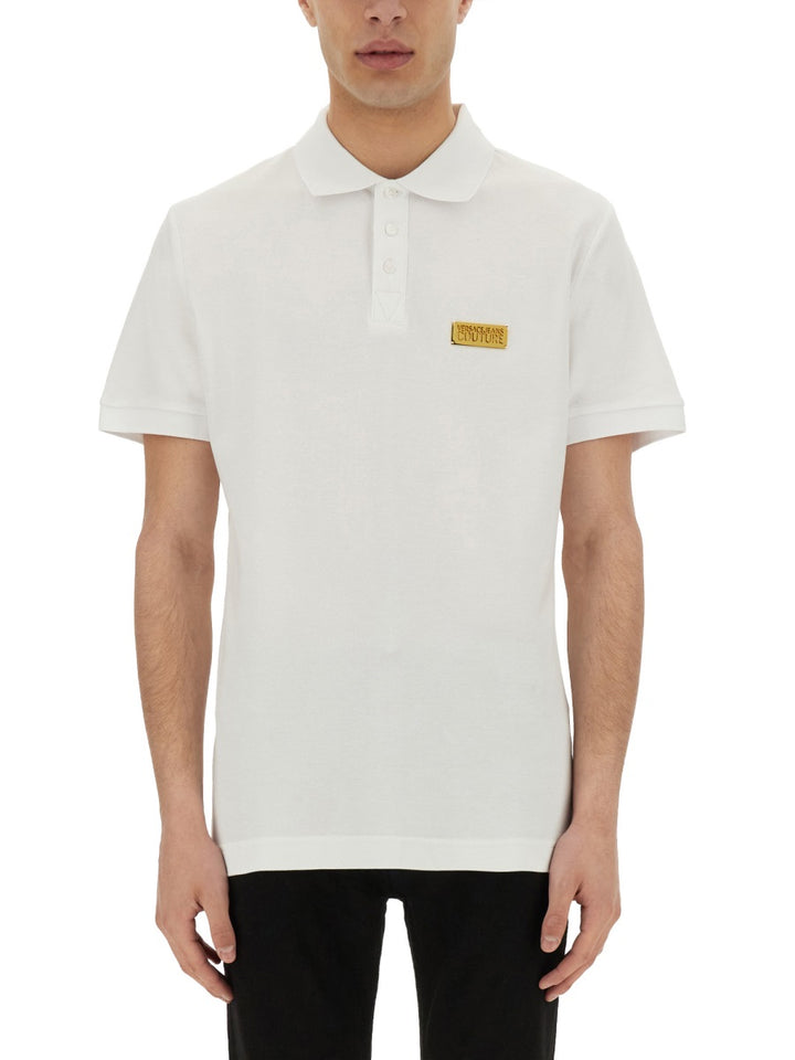 Versace Jeans Couture Polo - White | Wanan Luxury