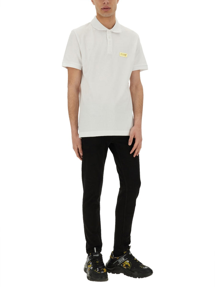 Versace Jeans Couture Polo - White | Wanan Luxury