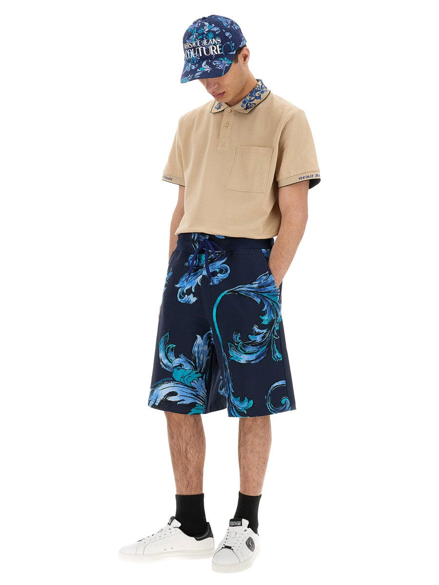 Versace Jeans Couture Shorts - Blue | Wanan Luxury