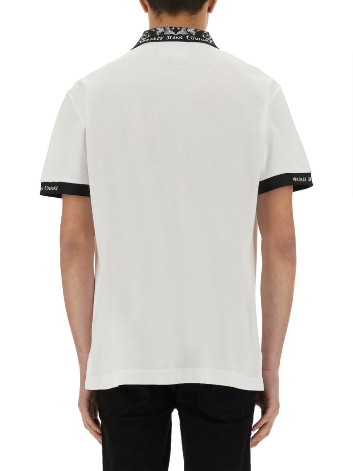 Versace Jeans Couture Polo - White | Wanan Luxury